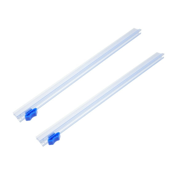 Soimiss Plastic Wrap Dispenser Kitchen Tool Transparent 2Pcs