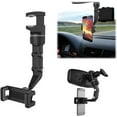 thumbnail image 1 of 360 Multifunctional Rearview Mirror Phone Holder Compatible With All Cell Phones, 1 of 5