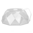 thumbnail image 2 of Couvercle Anti-Éclaboussures pour Micro-Ondes, 10.2x4.3in Protection Anti-Huile Couvercle Anti-Éclaboussures Ventilé avec Poignée pour Restes Assiette Bol Plat Rangement, 2 of 7