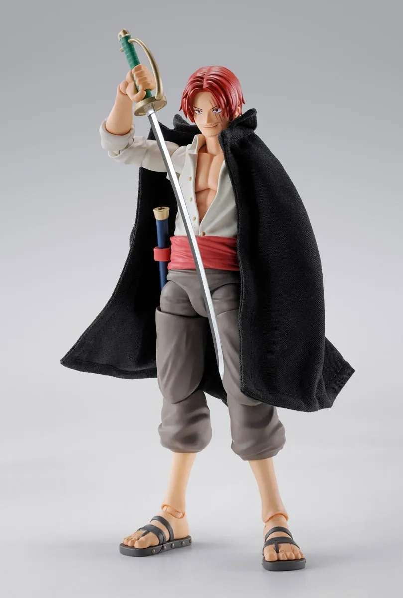 Bandai Tamashii Nations S.H.Figuarts One Piece Shanks & Monkey D. Luffy Childhood Action Figure