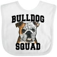 thumbnail image 3 of Inktastic Dog Bulldog Squad Boys or Girls Baby Bib, 3 of 4