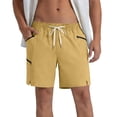 thumbnail image 5 of Vetsdori Shorts for Men Summer Workout Short Pants Dry Fit Pocket Athletic Shorts,Breathable Casual Mens Shorts Elastic Waist Plain,Size L, 5 of 8