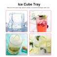 thumbnail image 4 of Silicone Ice Cube Maker 8 Cavities Chocolate Candy Tray Mold Cooking Tools with Lid Sky Blue, 4 of 8