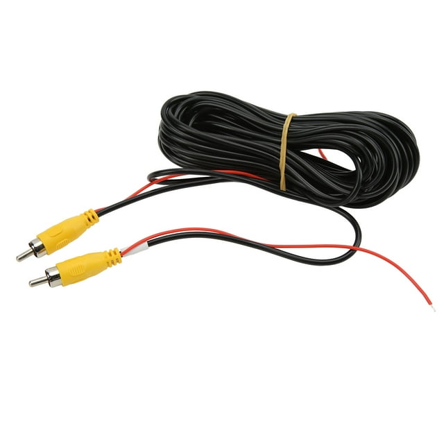 10m/33ft RCA Video Lead Composite Cable Extension for CCTV Rearview Camera DVD Player TV Box
