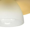 thumbnail image 6 of Progress Lighting Trimble 1-Light Semi-Flush Mount, Brushed Bronze, Etched Glass Shade, 6 of 8