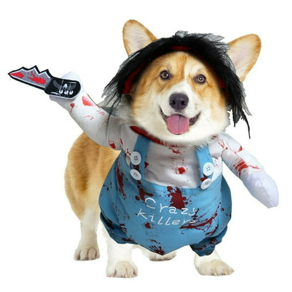 Pet Dog Costume Dog Cosplay Funny Costume Halloween Christmas Dog Clothes Party Costume for All Dogs Small