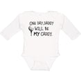 thumbnail image 3 of Inktastic One Day, Daddy Will Be My Caddy Kids Golfing Boys or Girls Long Sleeve Baby Bodysuit, 3 of 5