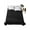 Black, variant on Twin Flat Sheet 66"x96", Solid Brown Soft Lightweight Bedding Flat Sheets Only, Vintage Minimalism Abstract Denim Pattern Brushed Microfiber Top Bed Sheet, Breathable StainResistant Bedsheets