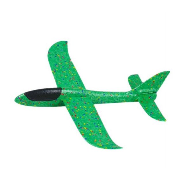 Avión planeador volador de espuma para niños, modelo de avión de espuma para niños, Juguetes Divertidos al aire libre, 48CM/35CM, 1 unidad