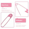 thumbnail image 5 of TUWAFE 2026 New Colored Pins 100 Pcs Safety Small Sewing Needles Hand Cloth Diaper Fasteners Iron Pink,For Sewing,Crafting,Diapering,Quilting,Diy Projects,Fabric Fastening., 5 of 5