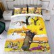 thumbnail image 4 of Calvin y Hobbes Conjunto de sábanas temático, trío de piezas, cómodo y amigable con la piel, diseño único, regalo de decoración para el hogar para familiares, amigos y fans,173cm *218cm, 4 of 6