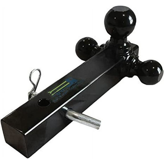 Triple Ball Hitch Mount (6,000 lbs 2" Hitch Ball)