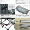 thumbnail image 6 of NAIZEA Folding Camping Cot, 75" Sleeping Cot for Adults ，Foldable Guest Bed with Carry Bags and Mattress, 6 of 9