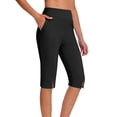 thumbnail image 2 of Hurxie High Waisted Leggings for Women Tummy Control Soft Yoga Pants Womens Gym Workout Running Leggings Black,2XL, 2 of 7