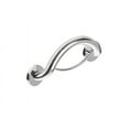 thumbnail image 2 of HEALTHCRAFT Towel Ring, ADA Compliant Grab Bar, Bath And Shower Safety, Water Resistant, Stainless-steel Wall-Mounted Grab Bar, For Elderly Adults,Seniors or Handicapped, Up to 500Lbs, Polished Chrome, 2 of 3