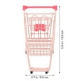 thumbnail image 3 of MasteelfCA Chic Supermarket Handcart Mini Trolley Models Creative Mini Shopping Cart, 3 of 8