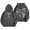 Z&Dark Gray1066, variant on Puliio Women's Oversized Pullover Hoodie Bow Graphic Print Soft Long Sleeve Pocket Sweatshirt
