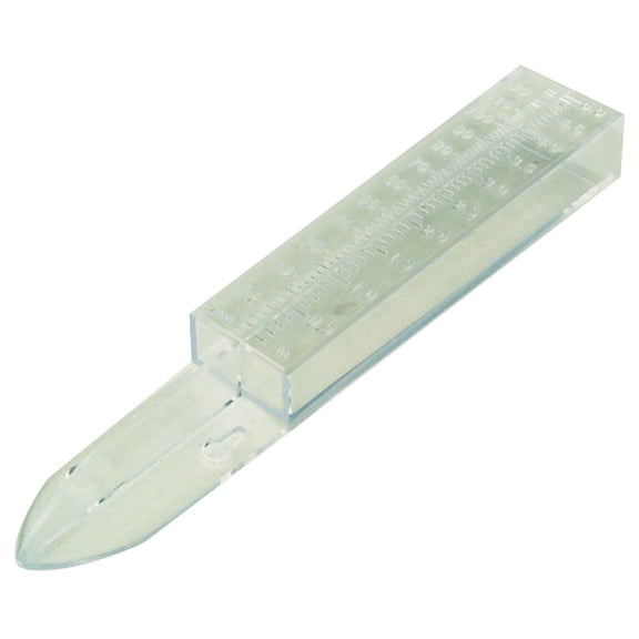 Taylor 2703 Clear-Vu Rain Gauge, 10-3/4"