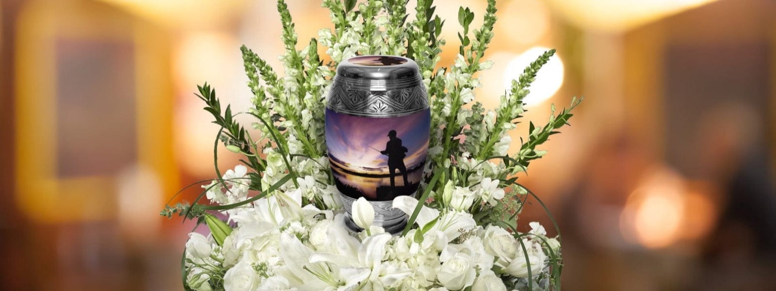 Gone Fishing Urn Cremation Urns for Human Ashes Adult Urns for Cremation Ashes Urns for Adult Cremation Ashes Urns for Ashes Cremation Urns for Human Ashes Adult 200 Cubic Inches XL