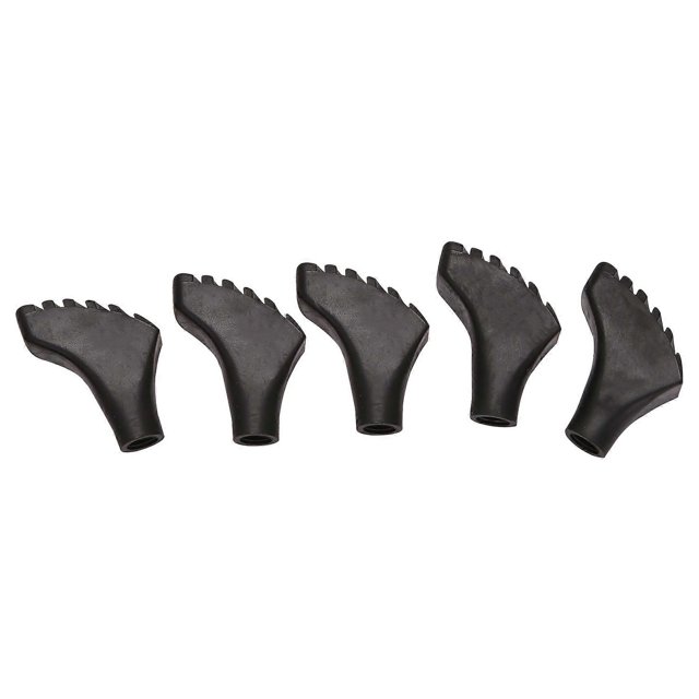 Four Pack of Extra Durable Rubber Replacement Tips (Replacement Feet/Caps) for Trekking Poles - Fits