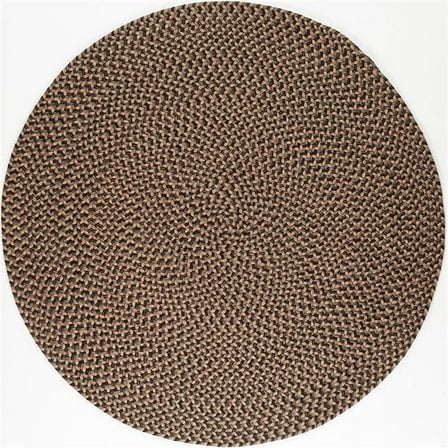 Rhody Rug CD86R048X048 4 ft. Camden Shadow Tweed Round Rug