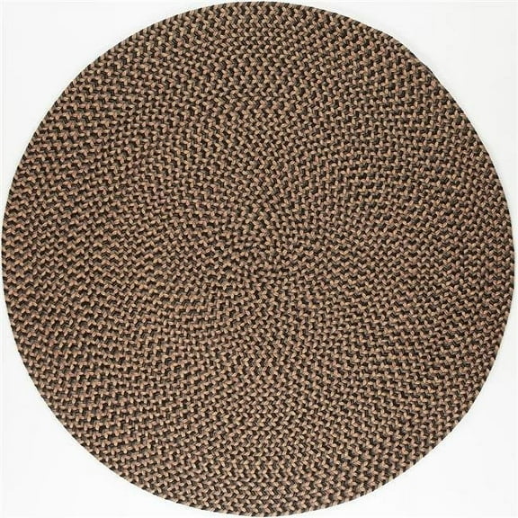 Rhody Rug CD86R096X096 8 ft. Camden Shadow Tweed Round Rug