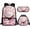 Cute Cat Pink Cherry Blossom, variant on Jeiento Tractor Print School Backpack with Lunch Bag Middle School Bookbag for Boys 5th Grade Kids Schoolbag Set for Girls 8-10 Student Insulated Lunch Box Pencil Box, 3 PCS, Green