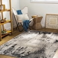 thumbnail image 4 of Hauteloom Dumangas Living Room, Bedroom Area Rug - Contemporary - Charcoal, Black, Gray - 5'3" x 7'3", 4 of 7