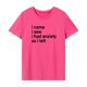 thumbnail image 2 of Camiseta para mujer, Top de verano, ropa, trajes, camiseta con cuello redondo para mochilero, uso diario, trabajo, regalo para mujer S, 2 of 8
