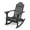 Dark Gray, variant on GDF Studio Cara Outdoor Acacia Wood Adirondack Rocking Chair, Dark Brown