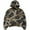 Brown, variant on Camo Hoodies for Men Oversized Sweatshirt Hooded Long Sleeve Casual Tops Pullover Sweater with Pocket Khaki L