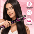 thumbnail image 3 of Suproot® Hair Straightener Flat Iron, 2 in 1 Ceramic Flat Iron for Hair Straightening and Curling, Infrared Hair Straightener with Negative Ions, Adjustable Temperature, Dual Voltage Hair Styling Too, 3 of 7