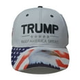 thumbnail image 2 of Trump American Presidential Hat Béisbol Ajustable para Al Aire Libre, 2 of 9