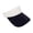 Black, variant on Ice Silk Color Block Sun Visor Hat for Women, Wide Brim UPF 50+ UV Protection Cap, Lightweight Foldable All-Match Hat for Daily Commute Cycling Outdoor Summer Use
