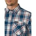 thumbnail image 4 of Wrangler Men's Long Sleeve Plaid Outdoor Utility Shirt, 4 of 6