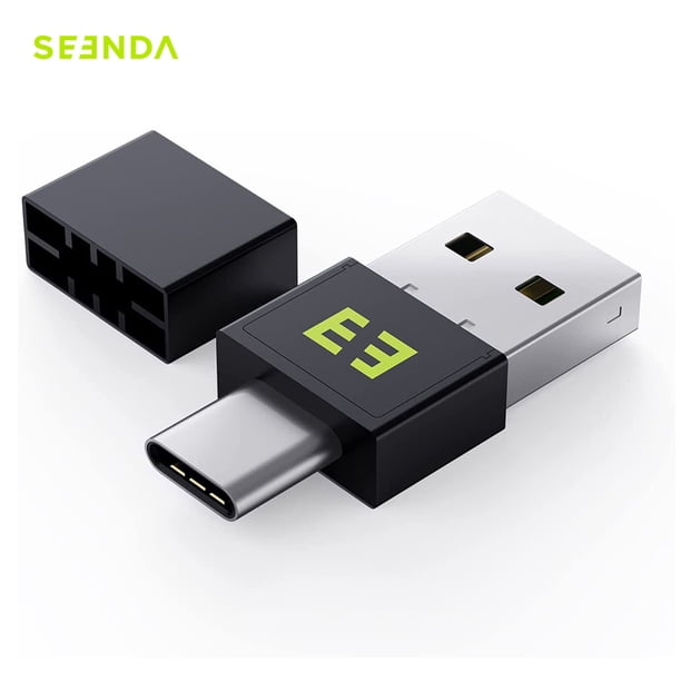 USB tipo C 2 en 1 Indetectable Mouse Mover Tiny Plug-and-Play Mouse Jiggler