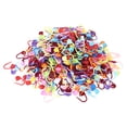 thumbnail image 4 of 500 Pcs Mix Color Knitting Stitch Counter Crochet Locking Stitch Markers Safety Pin Decor DIY Craft Sewing Projects Supplies, 4 of 14