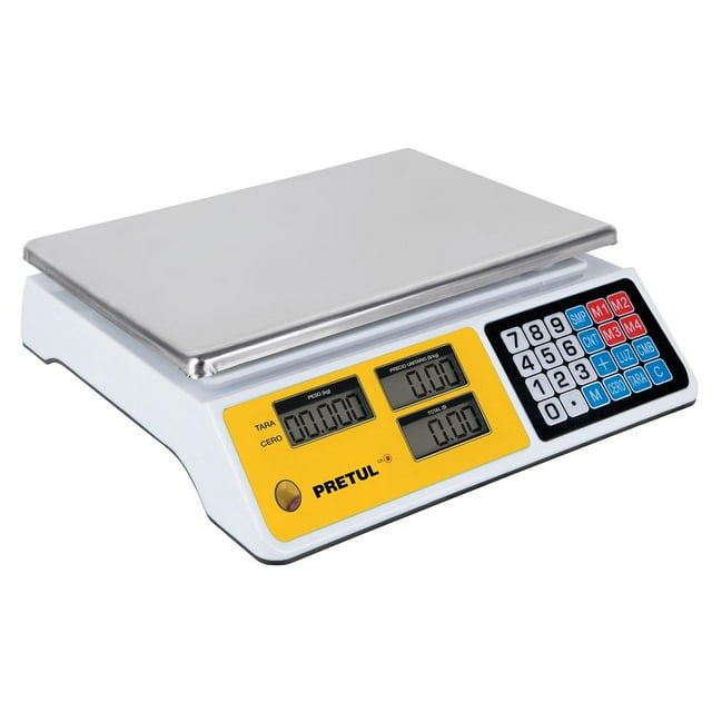 Báscula Electrónica Multifunciones Cap.40kg Pretul Pretul BASE-40P