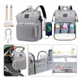 thumbnail image 1 of Pañalera Mochila Impermeable Usb Cargo Mosquitero Y Juguete Pamolo  Multifunción, 1 of 8