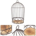 thumbnail image 4 of EIMELI Birdcage Holder Stand Flower Lantern Rack Candleholder Rustic Display Farmhouse Cosmetics Lanterns Storage Cupcake, 4 of 6