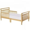 Dream On Me Sleigh Toddler Bed, Natural