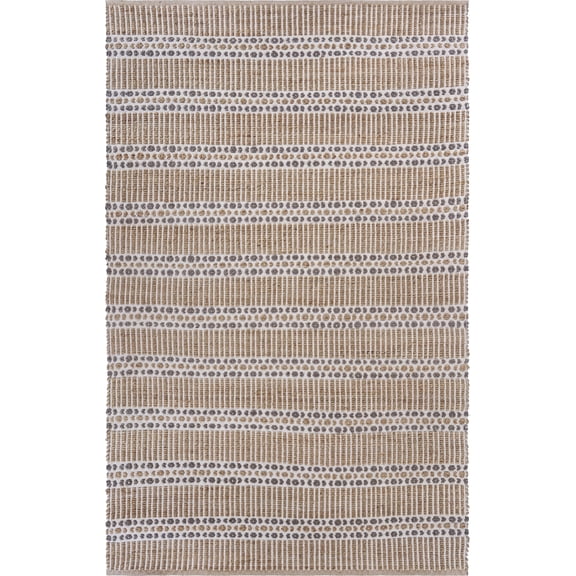 Lr Home Geometric Hand-Made Area Rug, 8' x 5'
