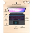 thumbnail image 3 of Funda con Teclado Desmontable Rosa para Galaxy Tab A5 9.0", SM-X100/X105/X106/X108, 3 of 9