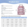 thumbnail image 5 of Cauagu red blue Snow Mountain Print Sun Protection Jacket for Teen,Full-Zipper Long Sleeve Sun Shirts with Pockets UV Hoodie Shirts Outdoor Athletic Jacket-Medium, 5 of 7