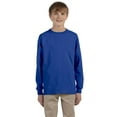 thumbnail image 1 of Jerzees T-Shirt à Manches Longues pour Jeunes 5.6 oz. Dri-Power ACTIVE - ROYAL - L, 1 of 1