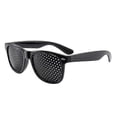 thumbnail image 2 of Set Of 2 Pinhole Glasses To Improve Vision Unisex Black Glasses To Improve Vision Botao, 2 of 5
