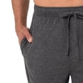 thumbnail image 2 of Pantalón de dormir para hombre Fruit of the Loom, transpirable, gris, talla XL, 2 of 4