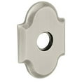 thumbnail image 1 of Baldwin R030055PS Pair of 3.95 in. Height Architecture Passage Rosettes - Lifetime Polished Nickel, 1 of 1