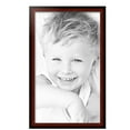 thumbnail image 2 of ArtToFrames 19" x 32" Honors Mahogany with Black Picture Frame, 19x32 inch Brown Wood Poster Frame (WOM-5154), 4 Pack, 2 of 6