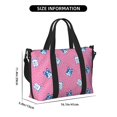 thumbnail image 2 of Travel Duffle Bag French Bulldog Travel Tote Bags Carry on Luggage Waterproof Weekender Bags with Top Handle Adjustable Shoulde Strap for Travel Gym, 2 of 5